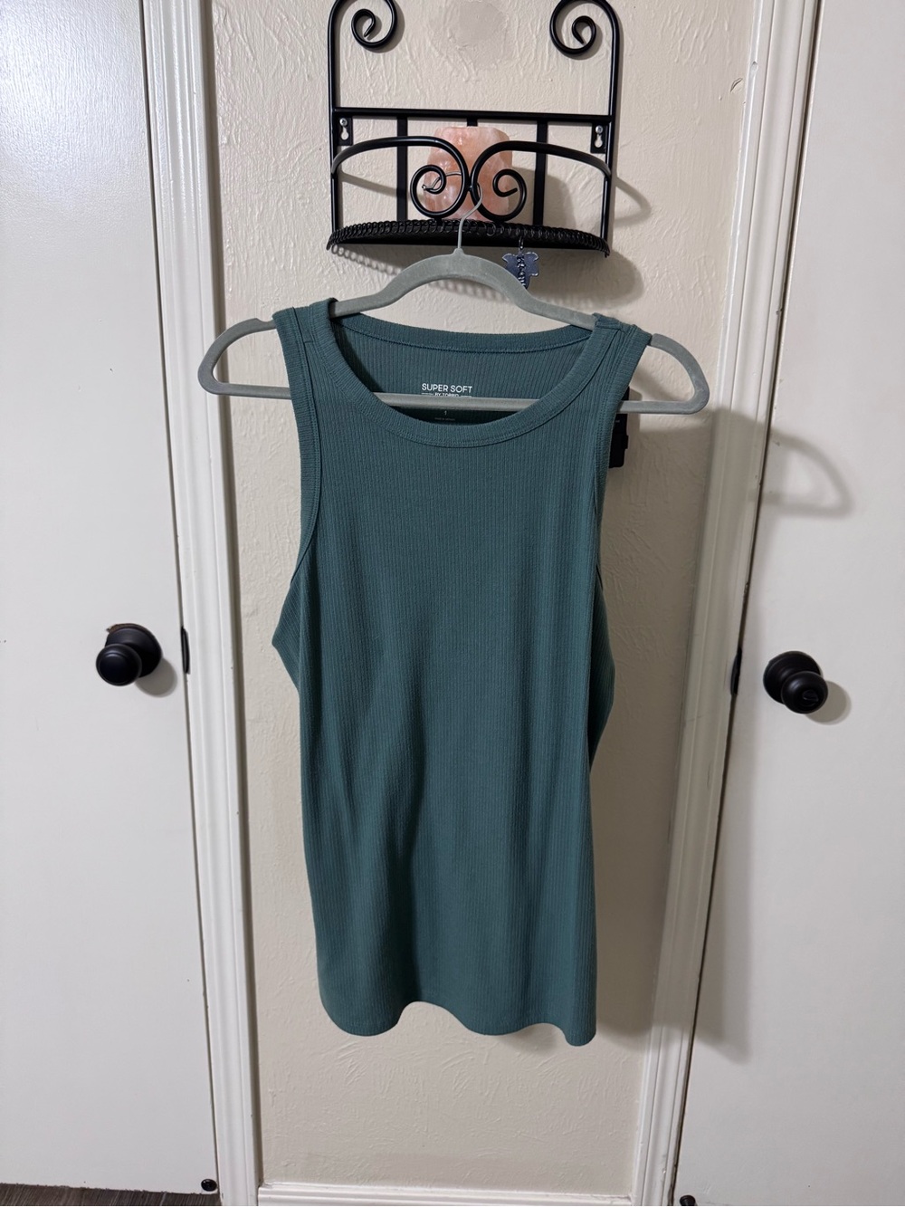 torrid size 1 ribbed Tank Top - Teal